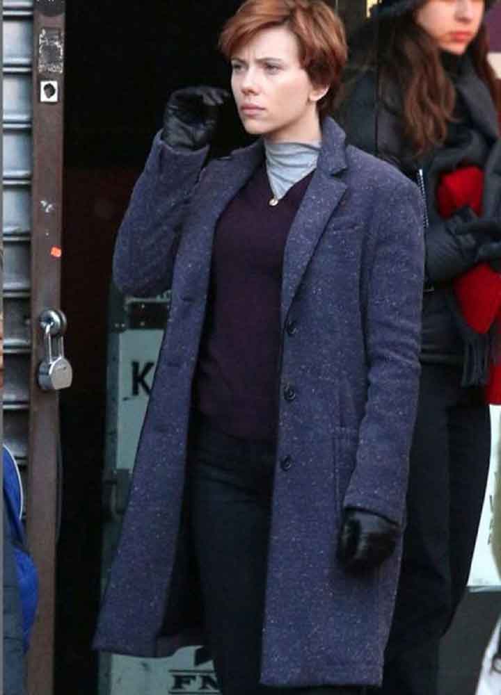 MARRIAGE STORY (NICOLE BARBER) SCARLETT JOHANSSON WOOL COAT